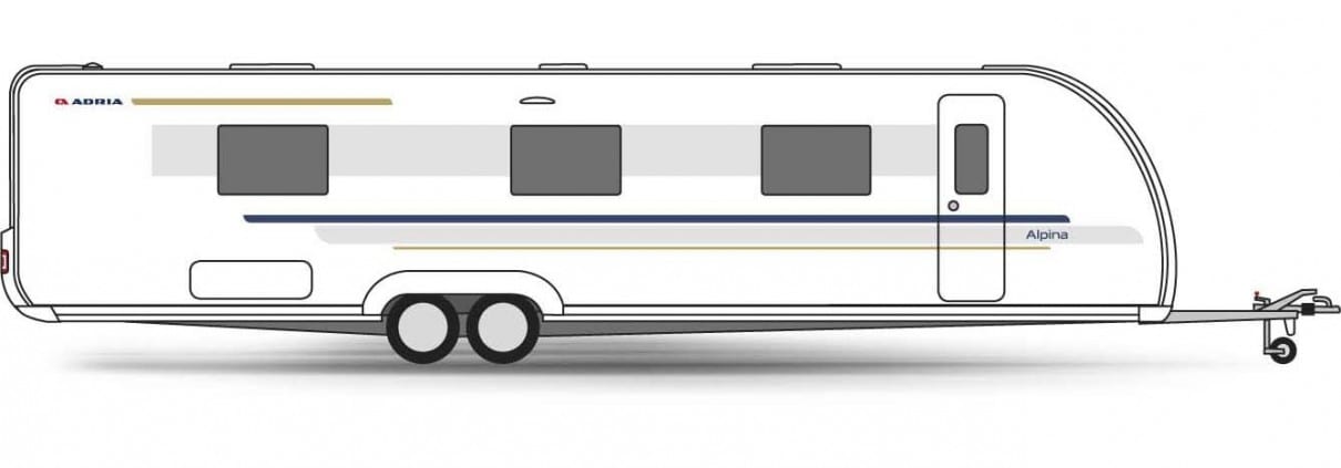 auto painting tent Media Grote Adria HT Alpina SERV caravan: â 903