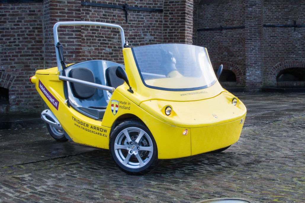 Trigger Arrow Nederlandse driewieler scooter SERVMedia